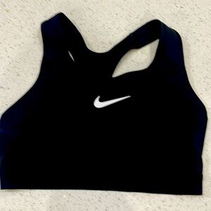 Nike black sport bra
